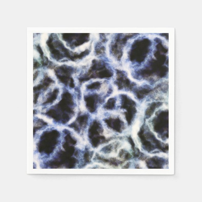 recycled indigo shibori : napkins (Front)
