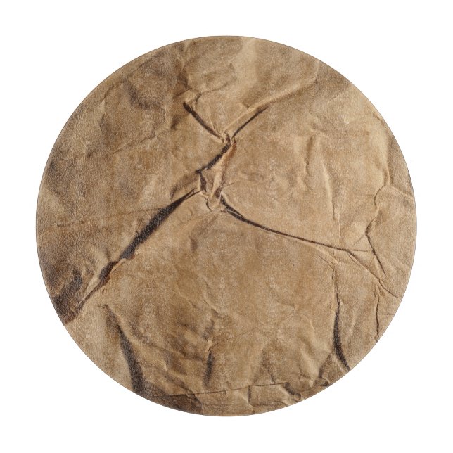 Recycled Paper: Eco-Friendly Texture. Cutting Board (Front)