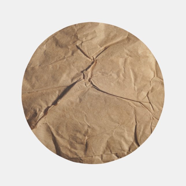 Recycled Paper: Eco-Friendly Texture. Rug (Front)