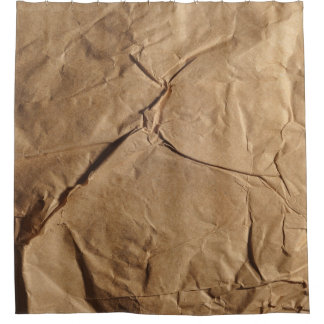 Recycled Paper: Eco-Friendly Texture. Shower Curtain