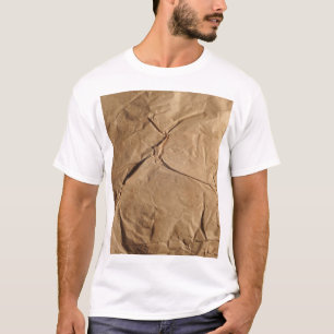 Recycled Paper: Eco-Friendly Texture. T-Shirt