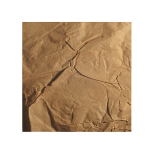 Recycled Paper: Eco-Friendly Texture. Wood Wall Art