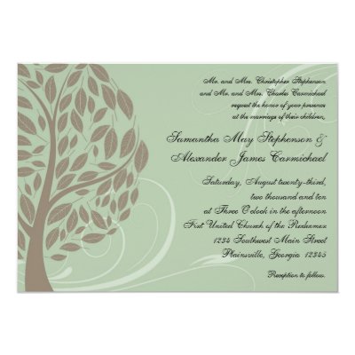 Eco Friendly Recycled Paper Wedding Invitations Zazzle Com