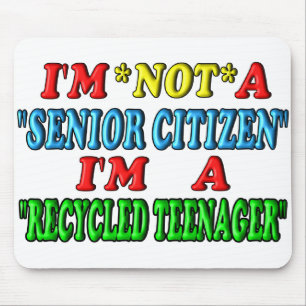 Recycled Teenager Mouse Pad