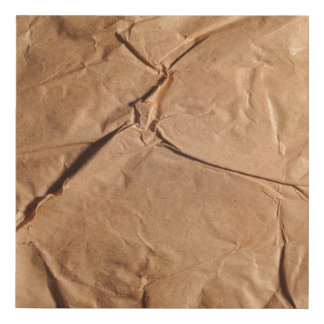 Recycled wrapping paper. Texture. Faux Canvas Print