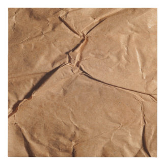Recycled wrapping paper. Texture. Faux Canvas Print