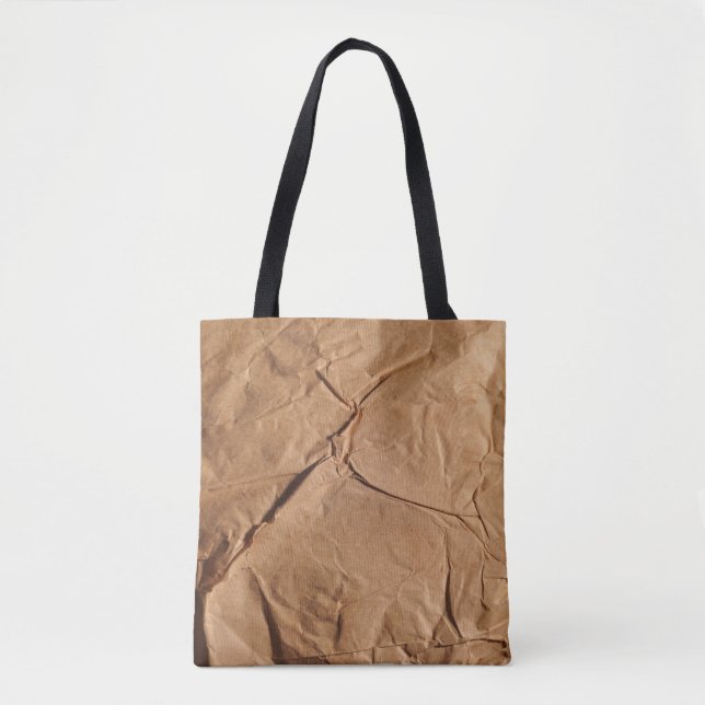 Recycled wrapping paper. Texture. Tote Bag (Front)
