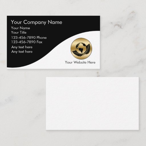 Customizable Recycling Business Cards