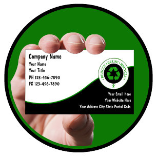Recycling Business Cards