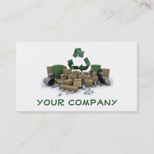 Recycling Company Business Card