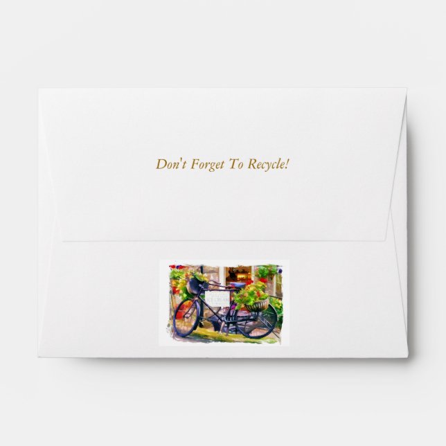 RECYCLING ENVELOPE (Back (Top Flap))