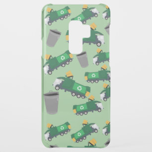Recycling Garbage Truck Pattern Uncommon Samsung Galaxy S9 Plus Case