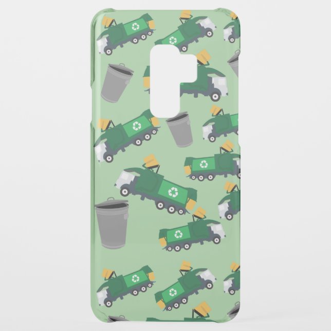 Recycling Garbage Truck Pattern Uncommon Samsung Galaxy Case (Back)
