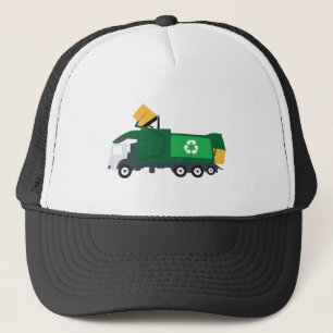 Recycling Garbage Truck Trucker Hat