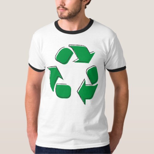 Recycling Logo Recycle Symbol Earth Day Boys Girls T_Shirt