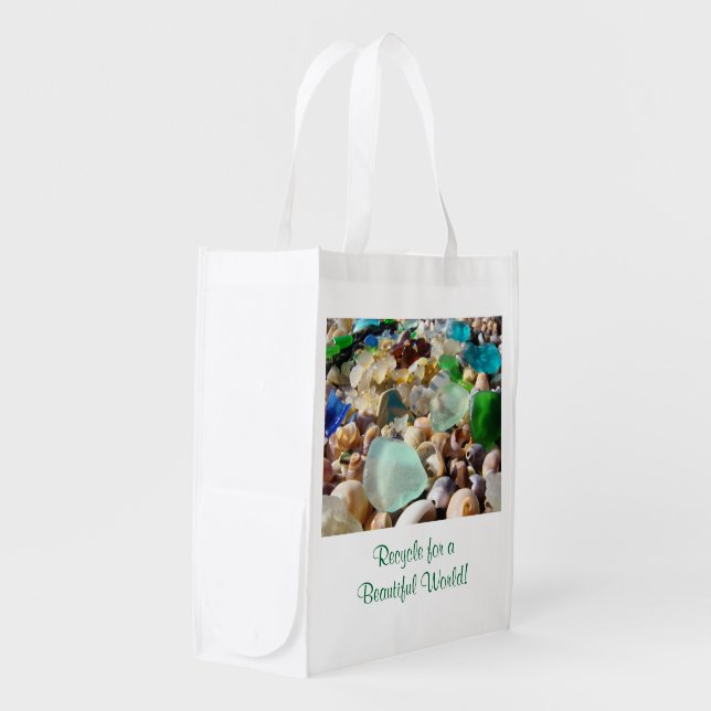 Recycling Matters Grocery Totes Reusable Beautiful (Front Side)