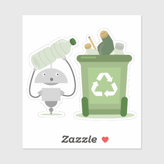 Recycling Mia Sticker (Sheet)