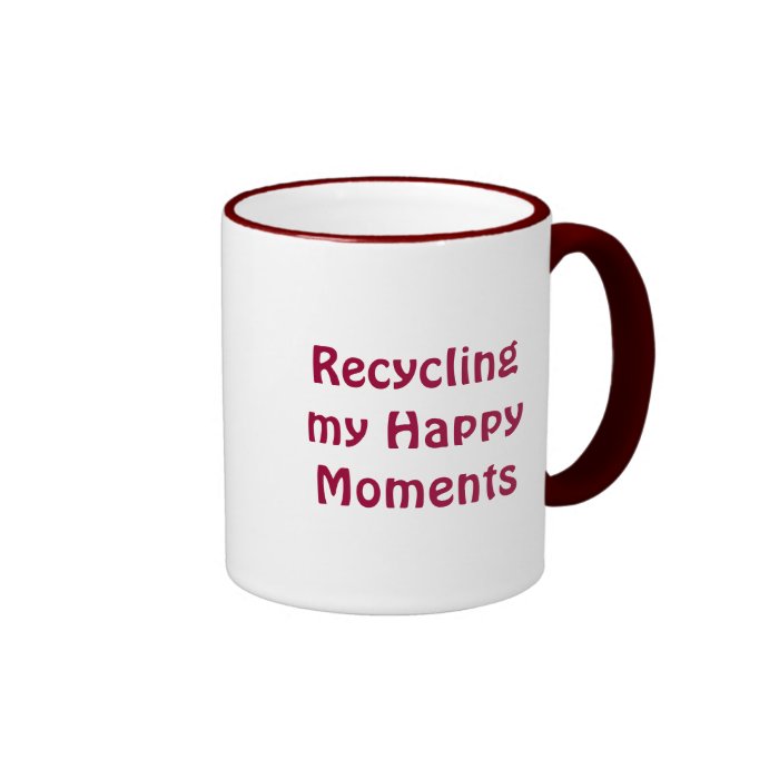 Recycling my Happy Moments Mug