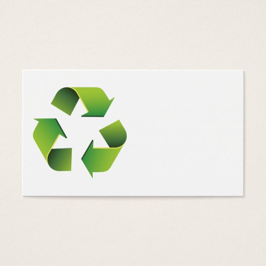 Recycling sign (Front)