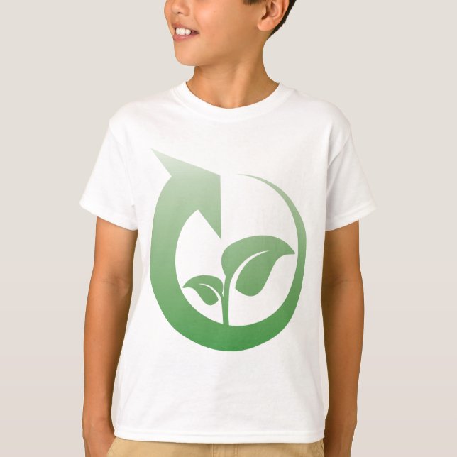 Recycling sign T-Shirt (Front)