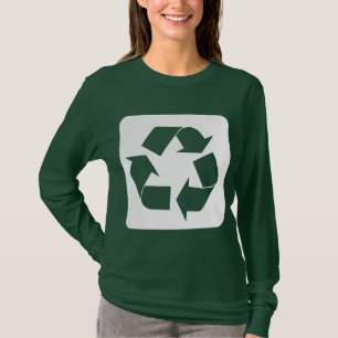 Recycling Sign - White T-Shirt