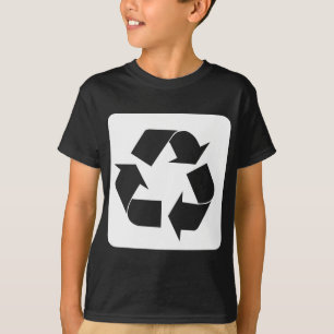 Recycling Sign - White T-Shirt