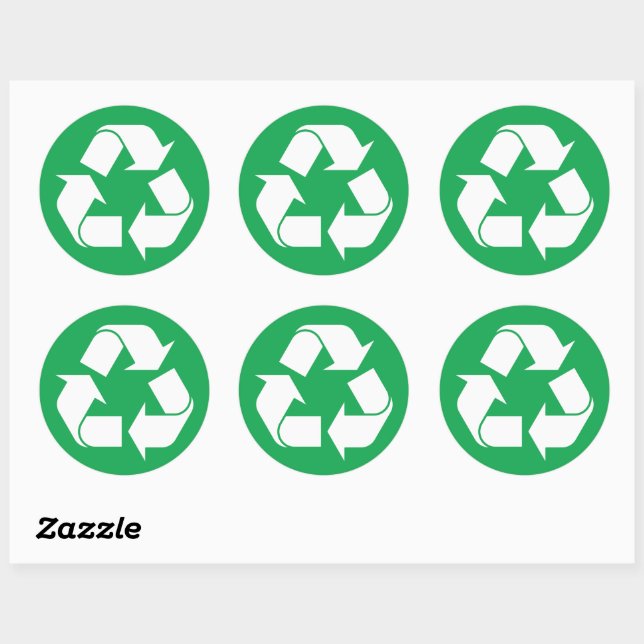 Recycling Sticker (Sheet)