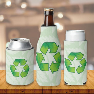 Recycling symbol bottle cooler
