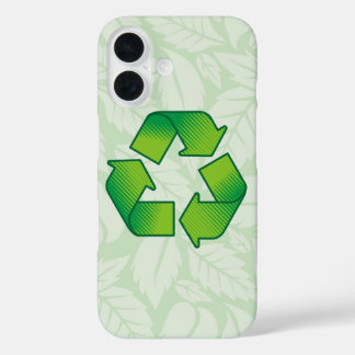 Recycling symbol iPhone 16 case