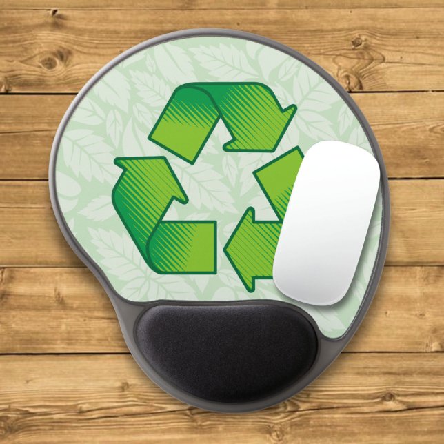 Recycling symbol gel mouse pad (Creator Uploaded)