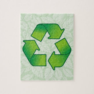 Recycling Symbol Jigsaw Puzzle