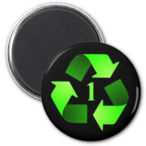 Recycling Symbol Magnet _ Green 1