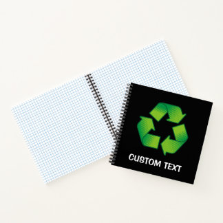Recycling Symbol Notebook
