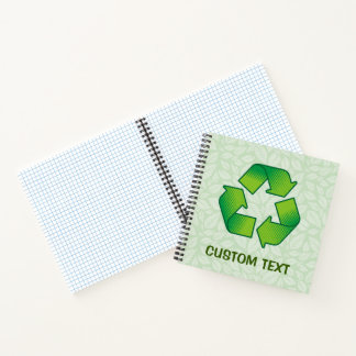 Recycling Symbol Notebook