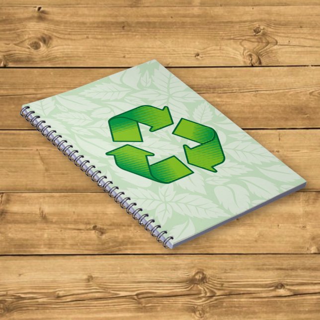 Recycling symbol notebook (Creator Uploaded)