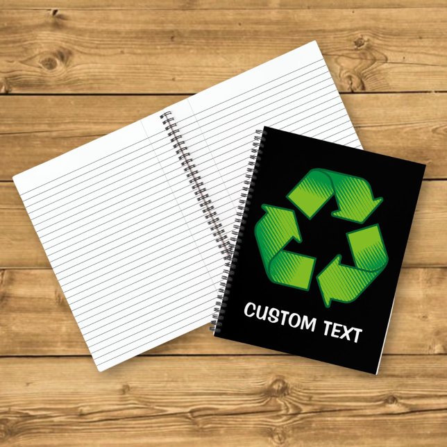 Recycling Symbol Notebook (Creator Uploaded)