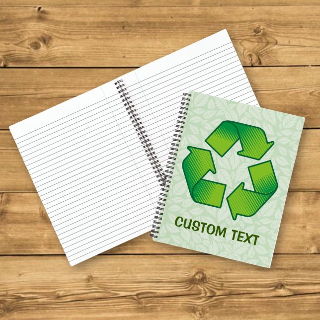 Recycling Symbol Notebook (Creator Uploaded)
