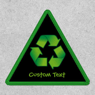 Recycling Symbol Patch