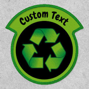 Recycling Symbol Patch