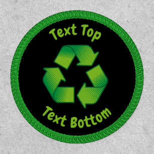 Recycling Symbol Patch