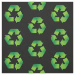 Recycling Symbol Pattern Fabric
