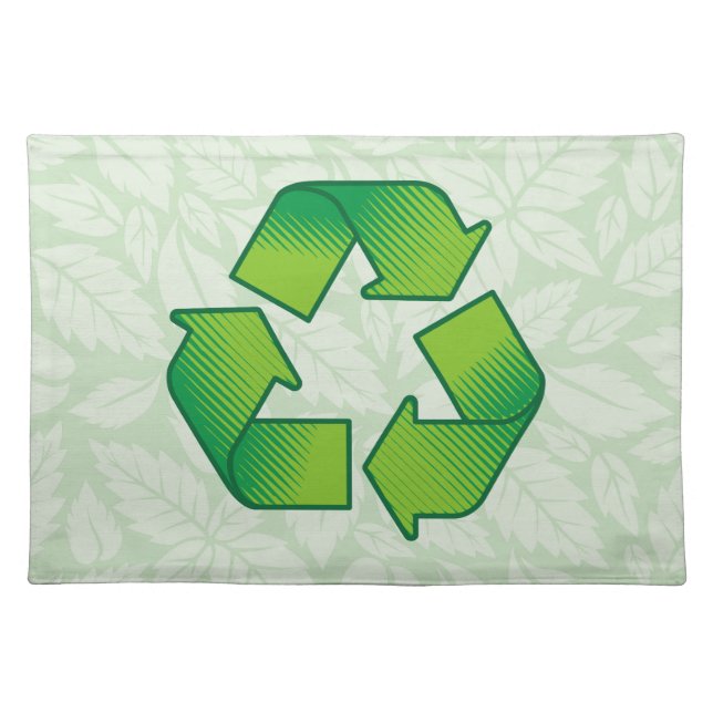 Recycling Symbol Placemat (Front)
