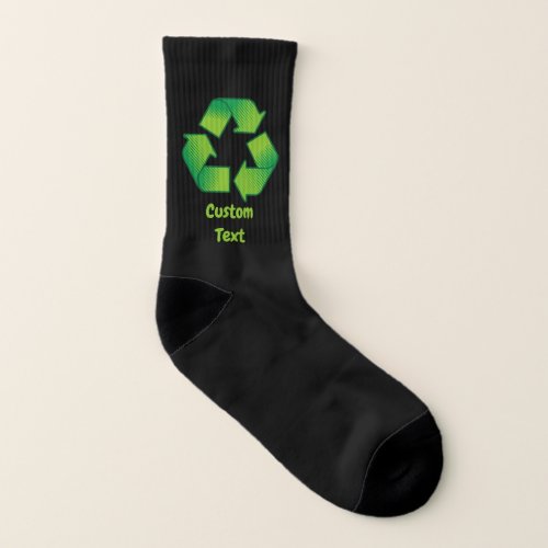 Recycling Symbol Socks