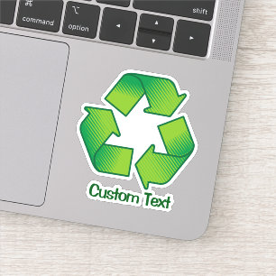 Recycling Symbol Sticker