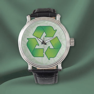 Recycling symbol watch