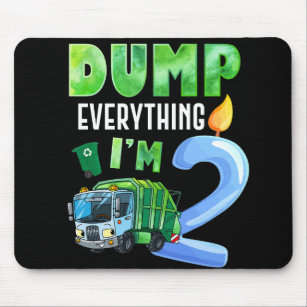 Recycling Trash 2 Years Old Garbage Truck 2nd Mouse Pad