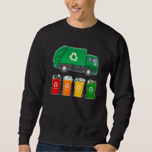 Recycling Trash Truck Shirt Kids Adult Garbage Tru