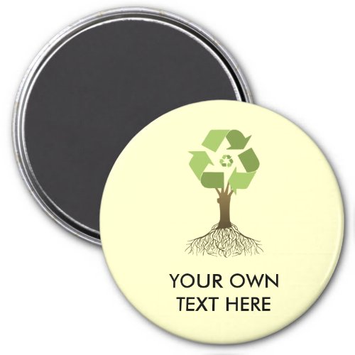 RECYCLING TREE MAGNET