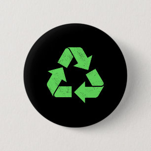 Recycling Vintage Logo Environmentalist Recycle Ea Button