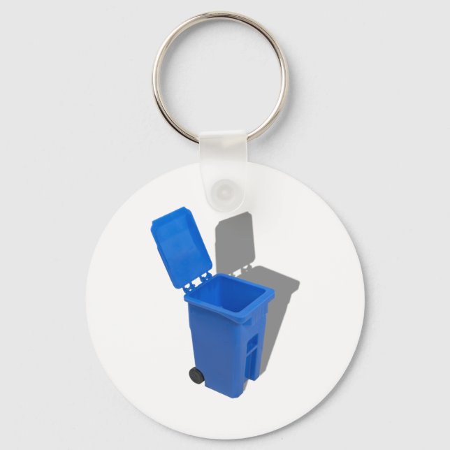 RecyclingBin082010 Keychain (Front)